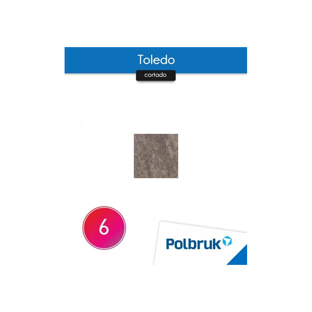 Polbruk kostka brukowa Toledo cortado 6 cm  (10,8 m2)