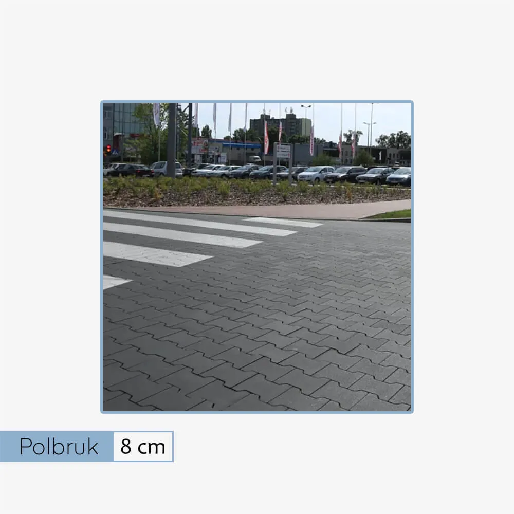 Polbruk Tetka 8 cm grafit (8,51 m2)
