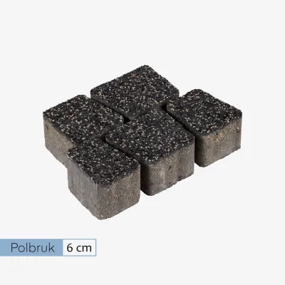 Polbruk Avanti płukany 6 cm grafit (9,86 m2)