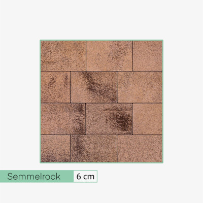Semmelrock Umbriano 6 cm brązowo-beżowy (10 m2)