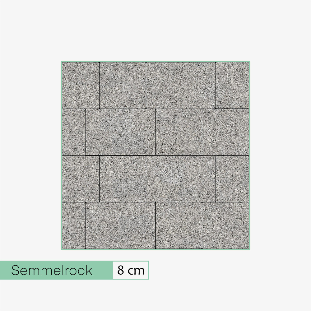 Semmelrock La Linia Largo szary granit (9,6 m2)