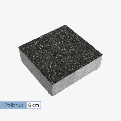 Polbruk Complex płukany 6 cm grafit (12 m2)