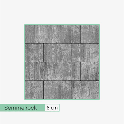 Semmelrock Senso Grande silva (9,6 m2)