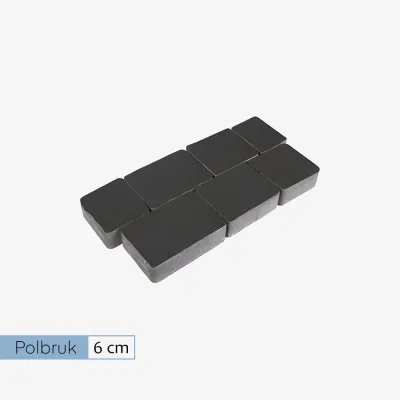Polbruk Trento 6 cm grafit (10,8 m2)