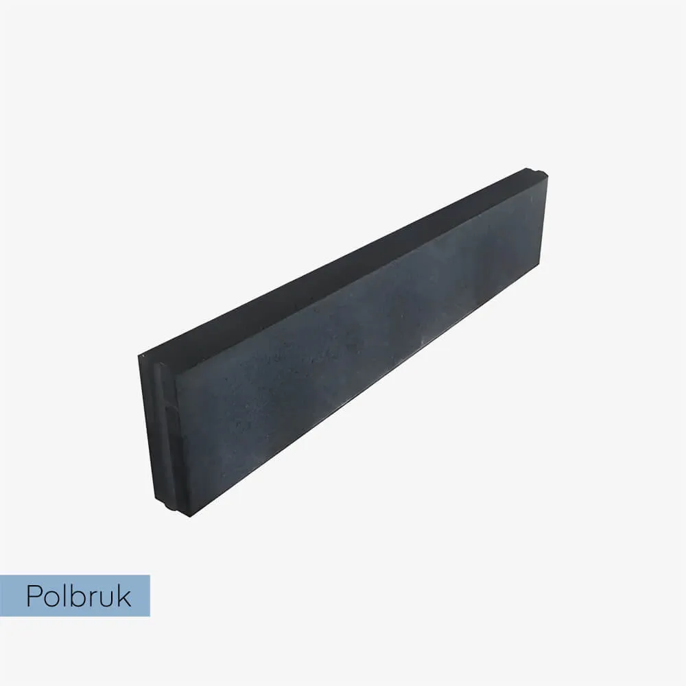 Polbruk obrzeże chodnikowe 8x30x100 grafit (27 szt.) Polbruk obrzeże chodnikowe 8x30x100 grafit (27 szt.)