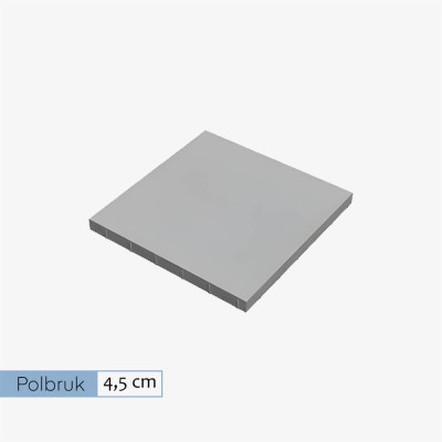 Polbruk płyta tarasowa Bosso stalowa 60x60x4,5 cm (20 szt.)