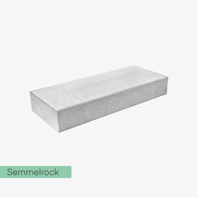 Semmelrock stopień Livello Uni silexo 100x40x15 cm szary (9 szt.)