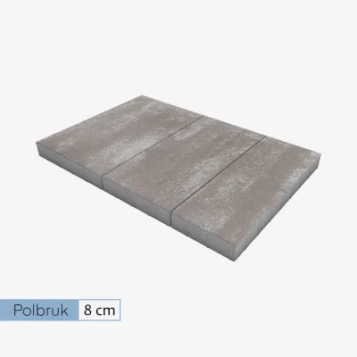 Polbruk płyta brukowa Plano Mix ivory 8 cm (7,68 m2)