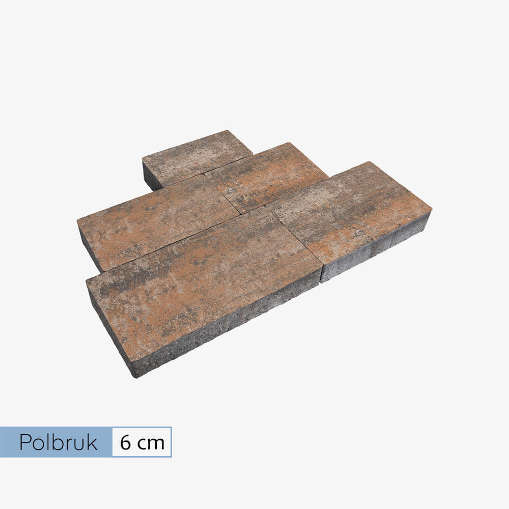 Polbruk Ideo gładki 6 cm boho (11,88 m2)