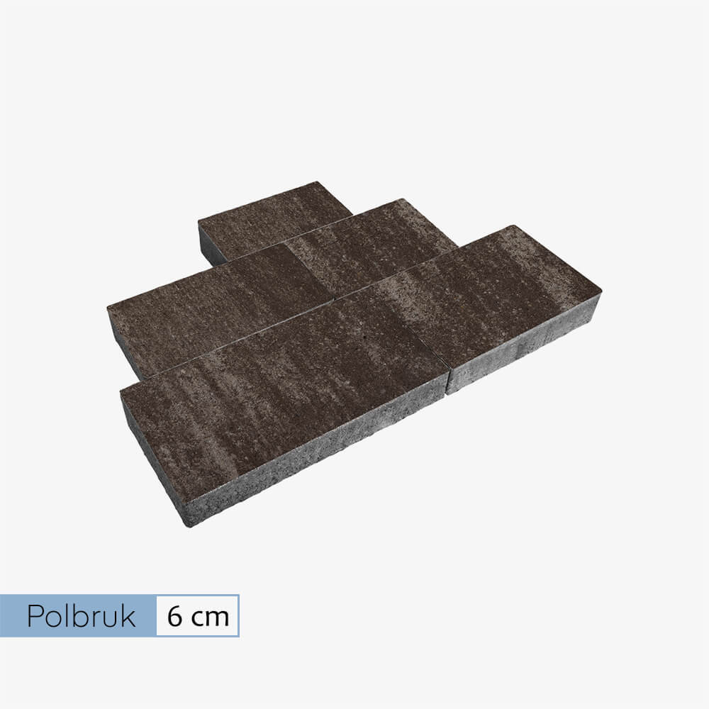 Polbruk Ideo gładki 6 cm cortado (11,88 m2)