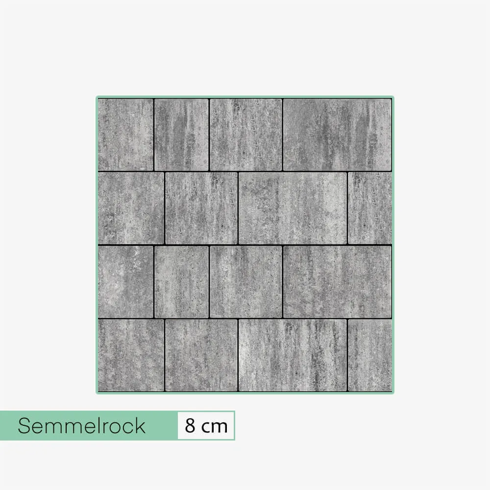 Semmelrock Lundo silva 8 cm (8,7 m2)