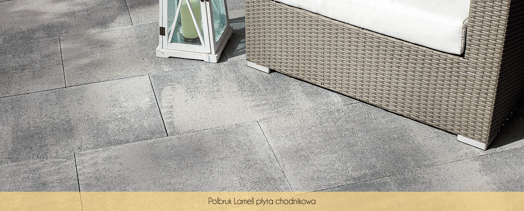 Płyty brukowe, płyty tarasowe duży format