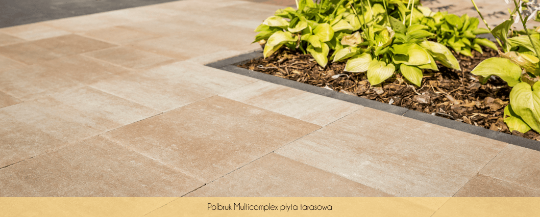 Płyty brukowe, płyty tarasowe duży format