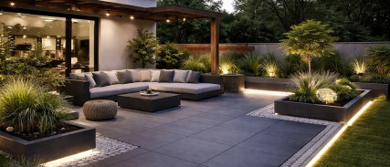 Kostka brukowa na tarasie 