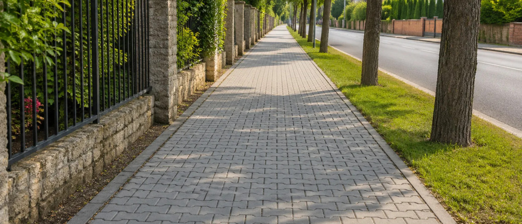 Nowoczesny chodnik z kostki brukowej – inspiracje i praktyczne porady